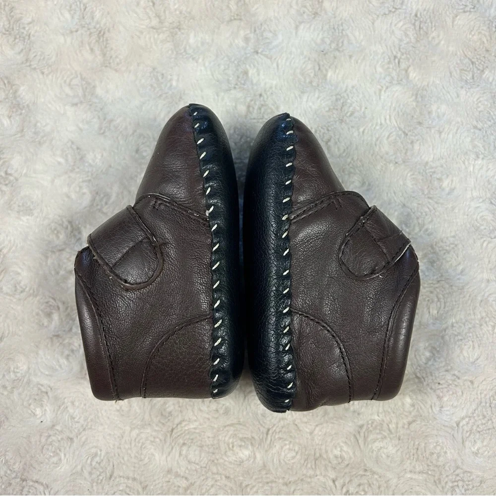 Pediped Baby Boy Dylan Boots Size 6-12 Months Brown